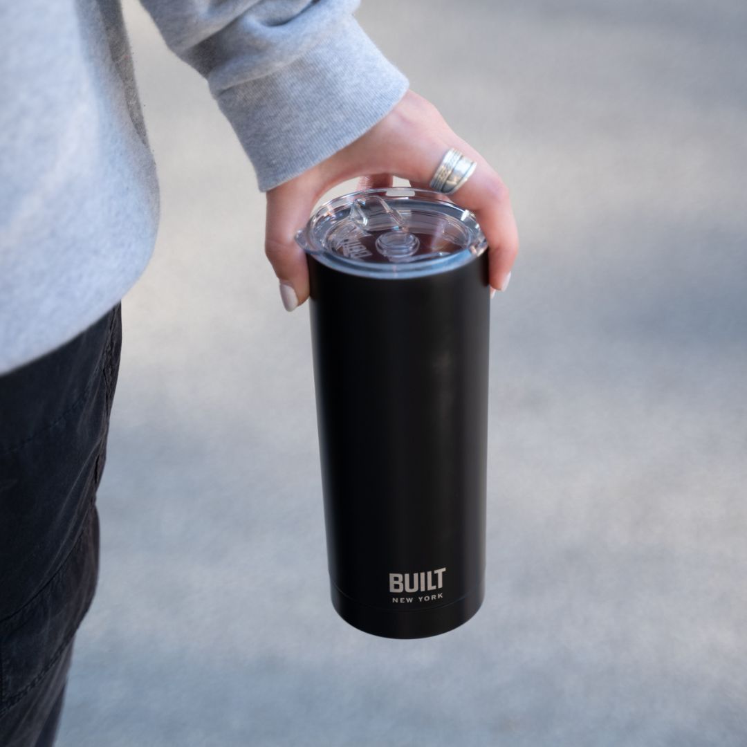 TUMBLER - FULL BLACK 590 ML